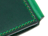 Milwaukee Leather Journal Wallet with Pen XS - Green Small Notebook - olpr.