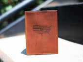 Leather Passport Holder With Engraving Cover - olpr.
