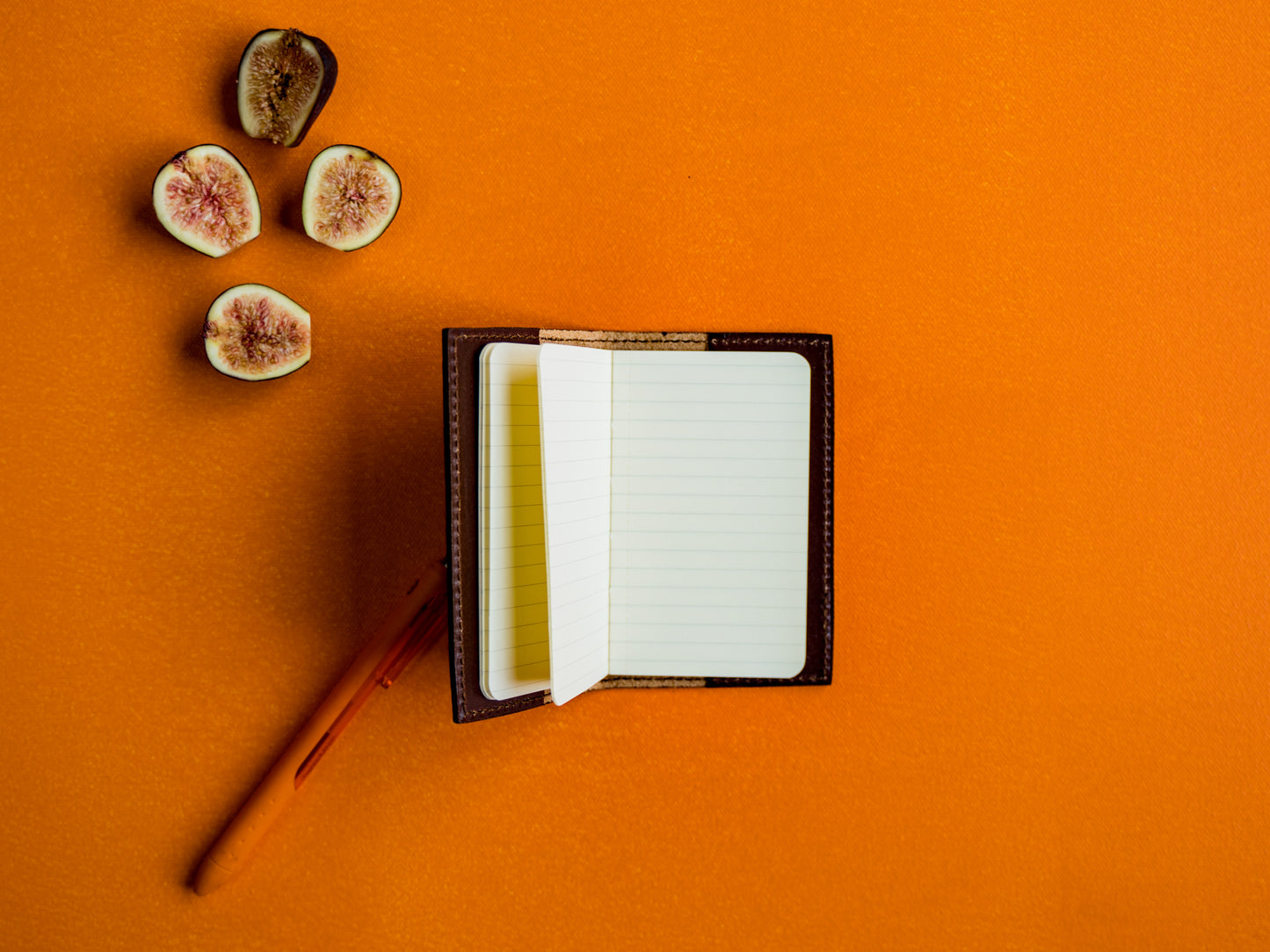 Milwaukee Leather Extra Small Journal - Chestnut Small Notebook - olpr.