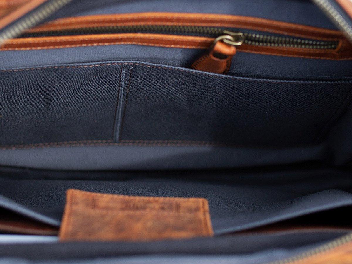 Laptop Bag For Men Milwaukee Leather - Tan Computer Bag - olpr.