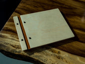 Personalized Wooden Adventure Book Guest Book - olpr.