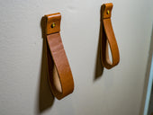 Milwaukee Leather Wall Hanging Strap - Natural Wall Paneling - olpr.