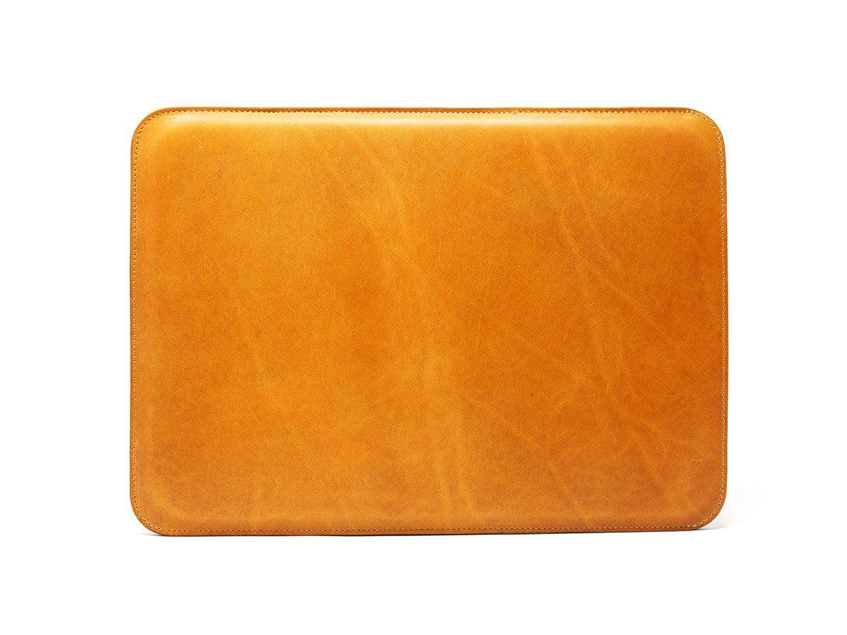 Leather Macbook Sleeve With Wool Lining - Natural Pro & Air Case - olpr.