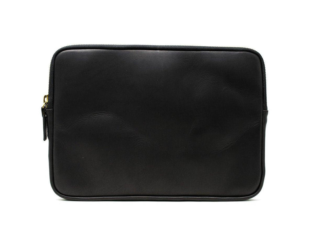 Milwaukee Leather Macbook Case - Black Macbook Case - olpr.