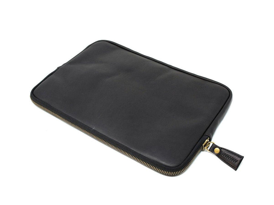 Milwaukee Leather Macbook Case - Black Macbook Case - olpr.