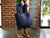 Leather Tote Bag Jess - Navy Women Bag - olpr.