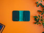 Horween Leather Bifold Minimal 2.0 Wallet - Emerald Green Wallet - olpr.