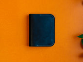 Horween Leather Bifold Minimal 2.0 Wallet - Black Wallet - olpr.