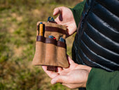 Canvas and Leather Multitool Pouch - Chestnut Tool Pouch - olpr.
