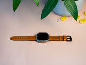Milwaukee Leather Apple Watch Band - Natural - olpr.