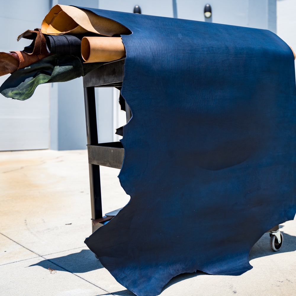 
                      
                        Milwaukee Leather Hide - Navy Leather Hide - olpr.
                      
                    