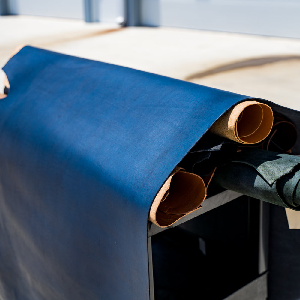 
                      
                        Milwaukee Leather Hide - Navy Leather Hide - olpr.
                      
                    