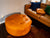 Milwaukee Leather Ottoman Chair - Natural Chairs - olpr.