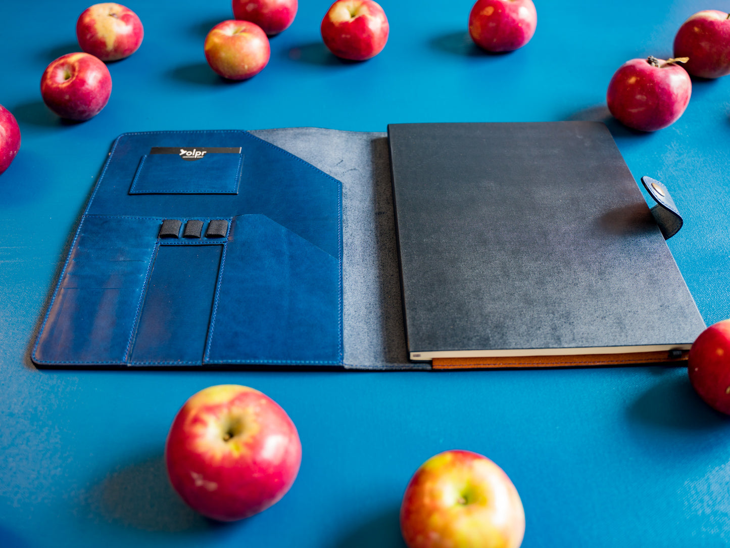 Milwaukee Leather Padfolio Professional - Navy Journal - olpr.