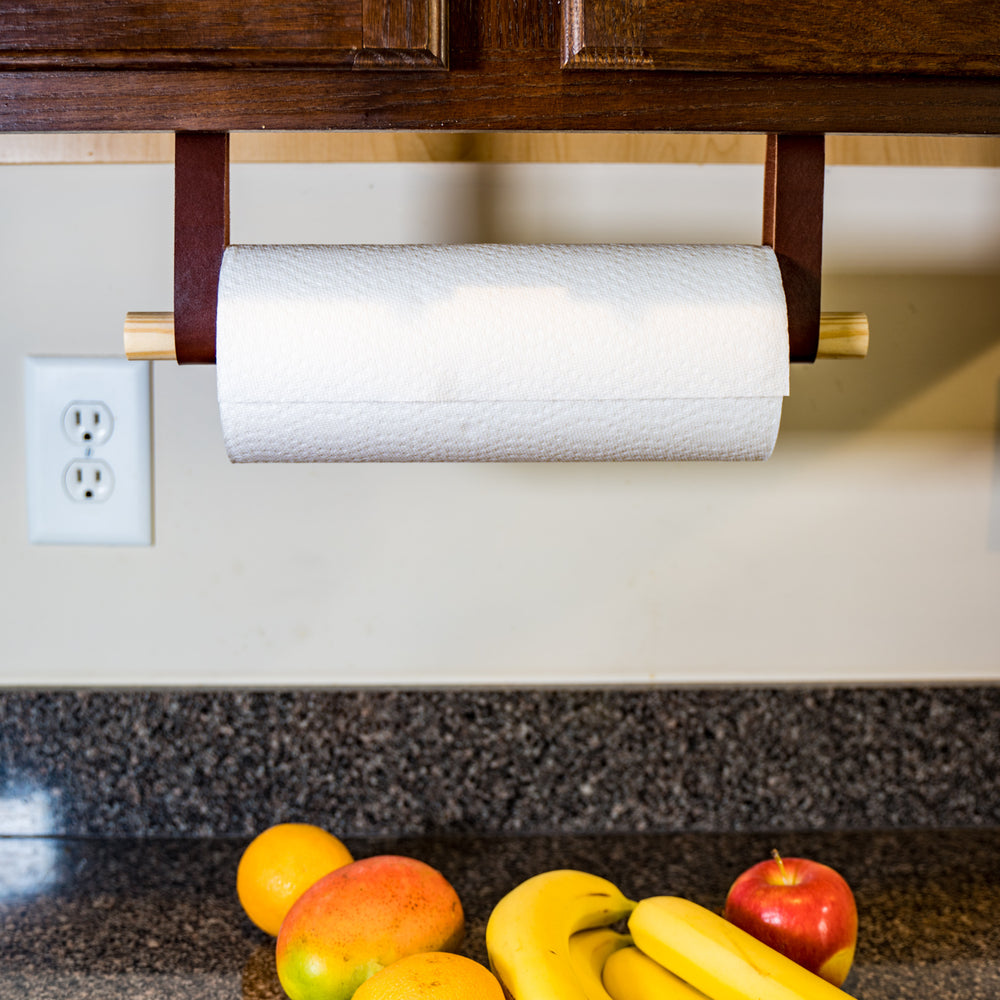 
                      
                        Milwaukee Leather Paper Towel Holder - Chestnut Paper Towel Holders & Dispensers - olpr.
                      
                    