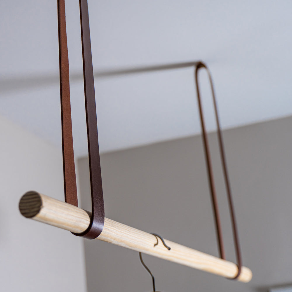 Milwaukee Leather Rod Holder - Chestnut  - olpr.