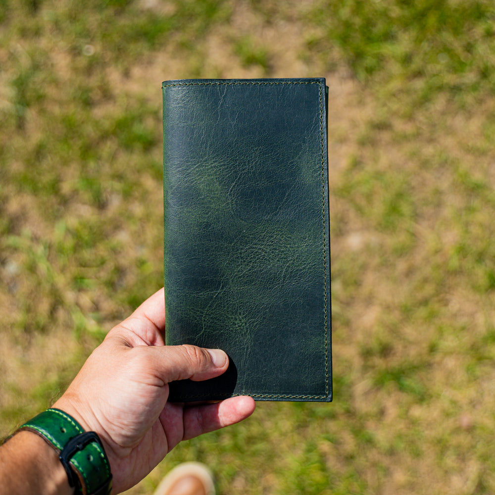 
                      
                        Softcover Restaurant Check Presenter - Green Moss Menu Cover - olpr.
                      
                    