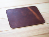 Leather Mouse Pad Milwaukee - Tan Desk Pad - olpr.