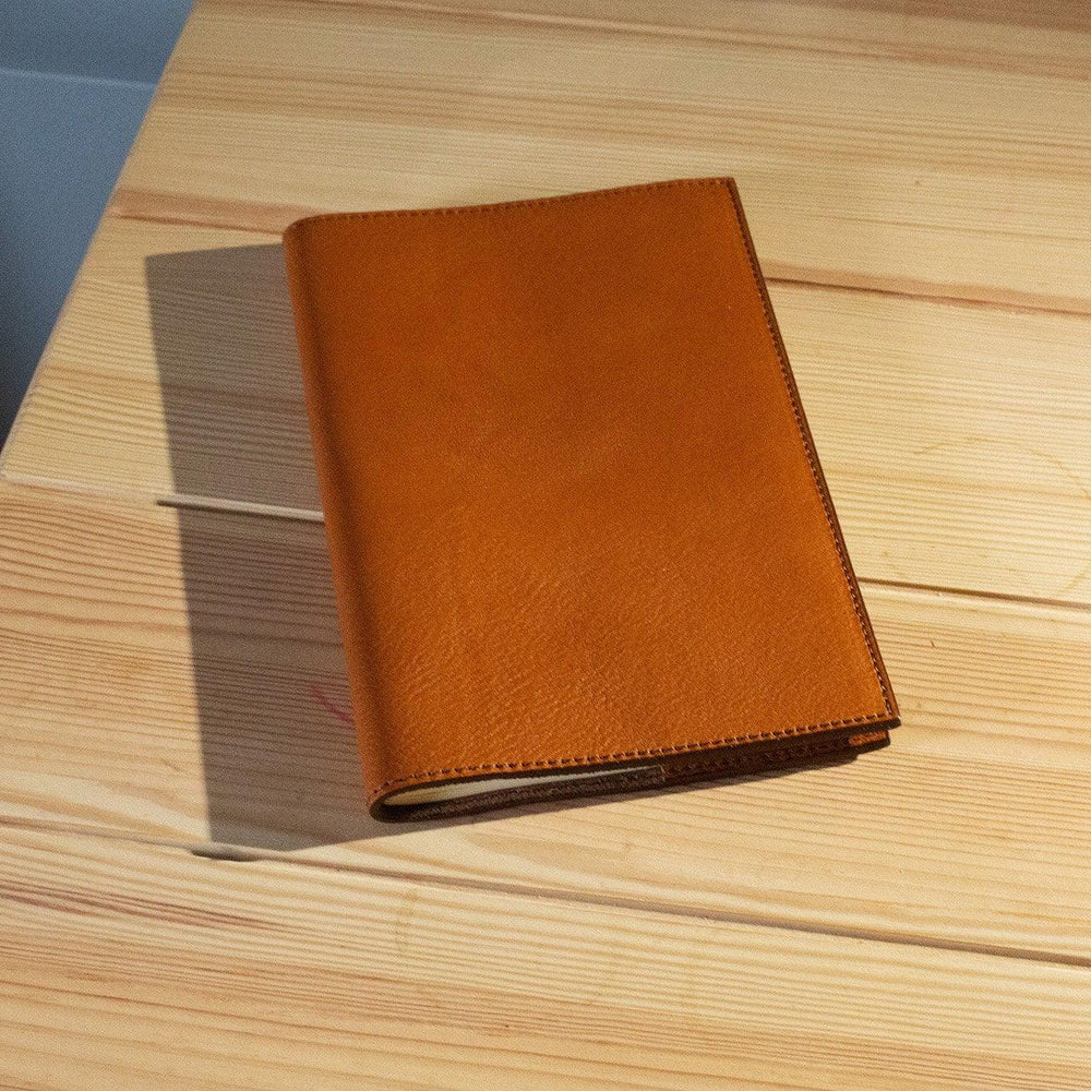 
                      
                        XL Italian Leather Notebook - Brown Notebook - olpr.
                      
                    