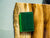 Milwaukee Leather Mini Journal with Pen - Green Small Notebook - olpr.