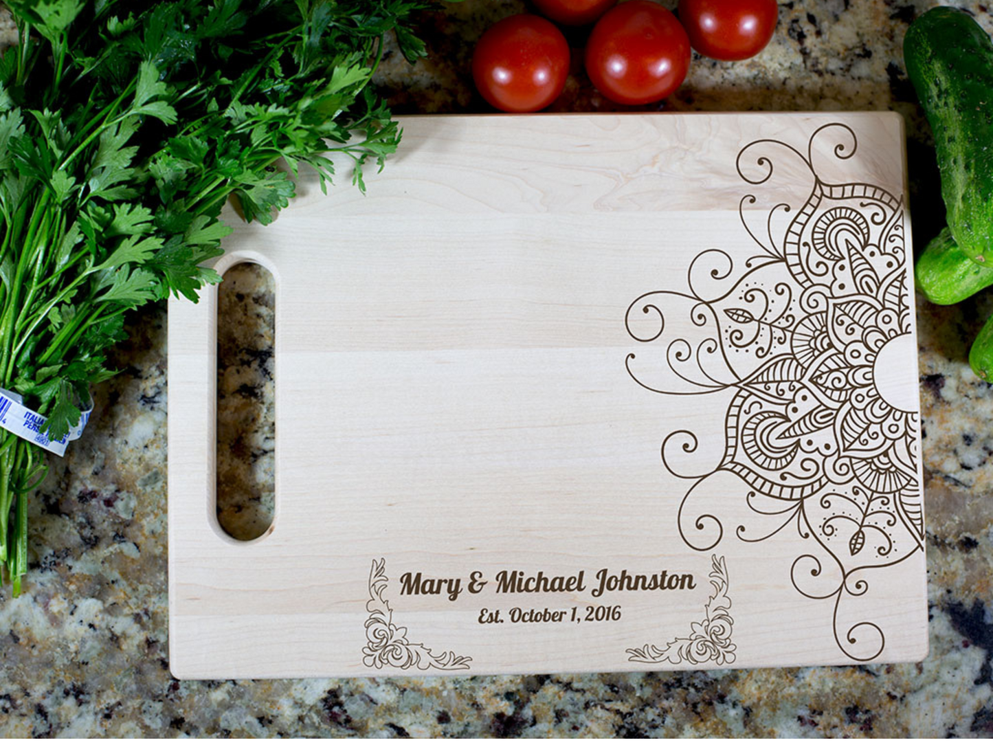 Personalized Wooden Cutting Board Anniversary Cutting Boards - olpr.