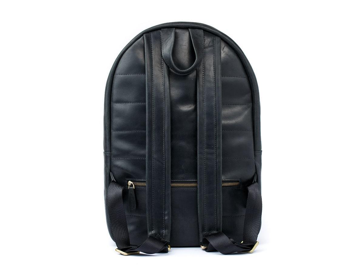 Crazy Horse Leather Backpack City - Black