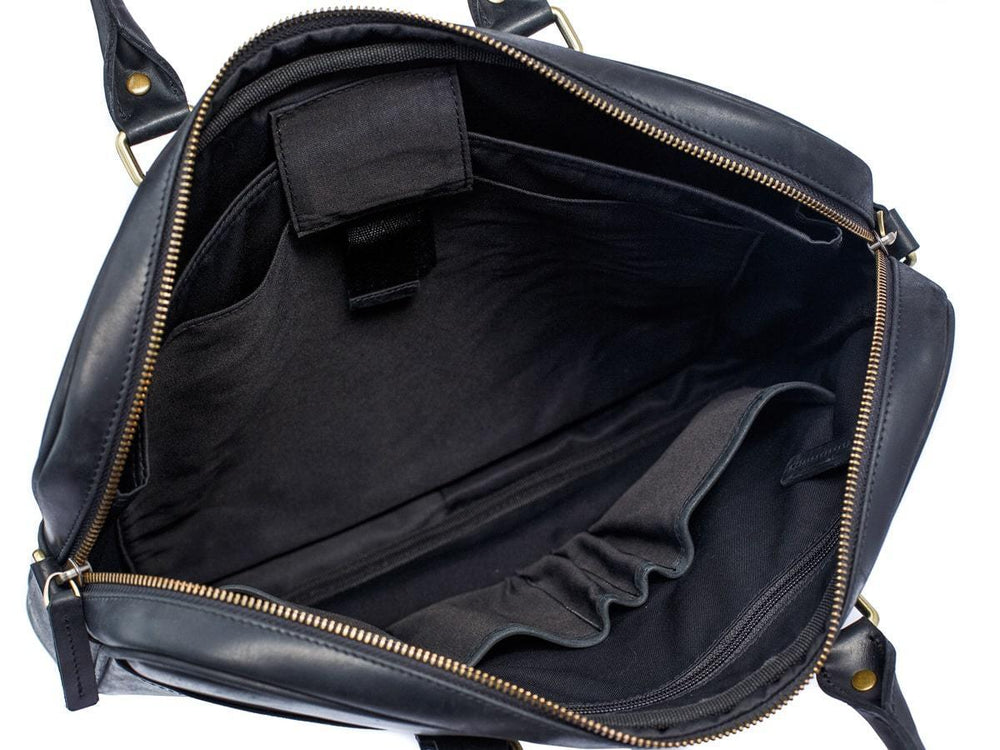 
                      
                        Crazy Horse Leather Laptop Bag Weekday - Black Computer Bag - olpr.
                      
                    