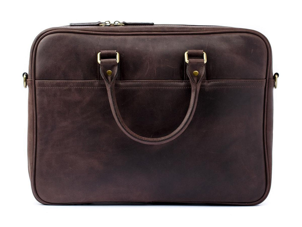 
                      
                        Crazy Horse Leather Laptop Bag Weekday - Brown Computer Bag - olpr.
                      
                    