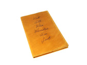 Crazy Horse Large Leather Journal - Wheat Notebook - olpr.