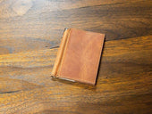 Milwaukee Leather Mini Journal with Pen - Natural - olpr.