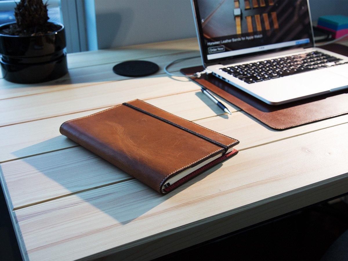 Journal Shell Case Leather Journal Case Leuchtturm1917 - Natural | olpr.