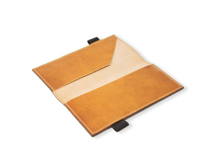 Milwaukee Leather Checkbook Cover - Natural - olpr.