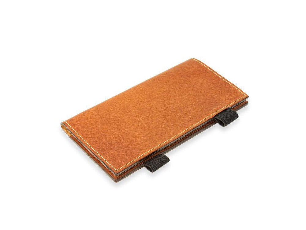 Milwaukee Leather Checkbook Cover - Natural - olpr.