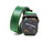 Milwaukee Leather Double Wrap Apple Watch Band - Green iWatch Strap - olpr.