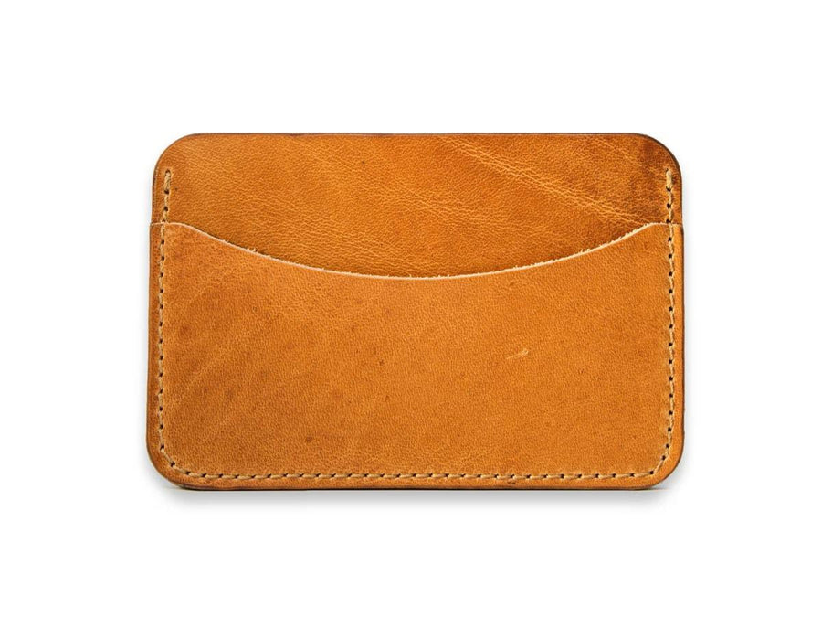 Milwaukee Leather Horizontal Card Holder - Natural - olpr.