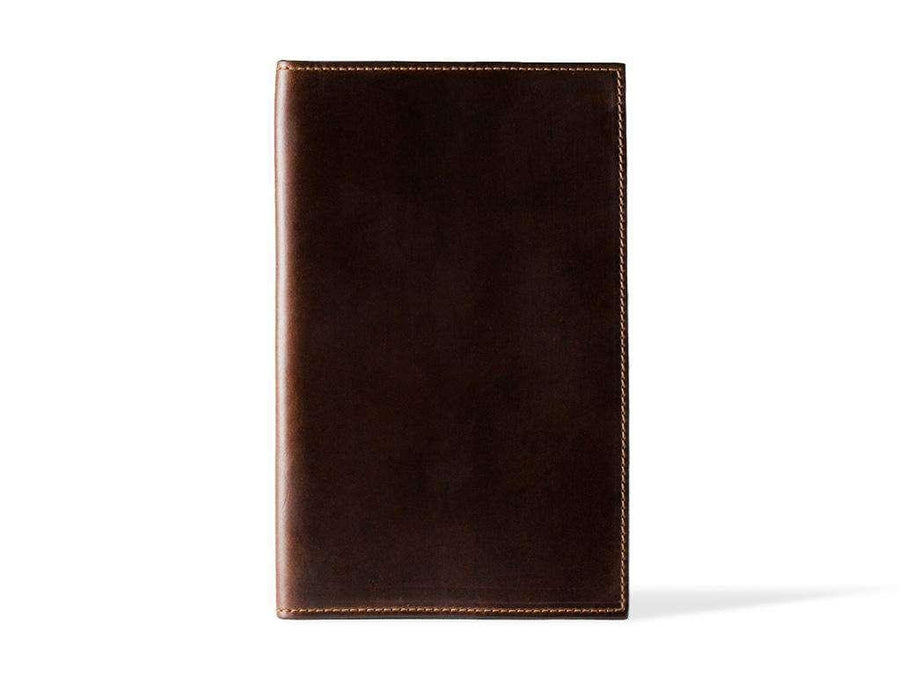 Horween Leather Moleskine Cahier Notebook Cover - Brown Journal - olpr.