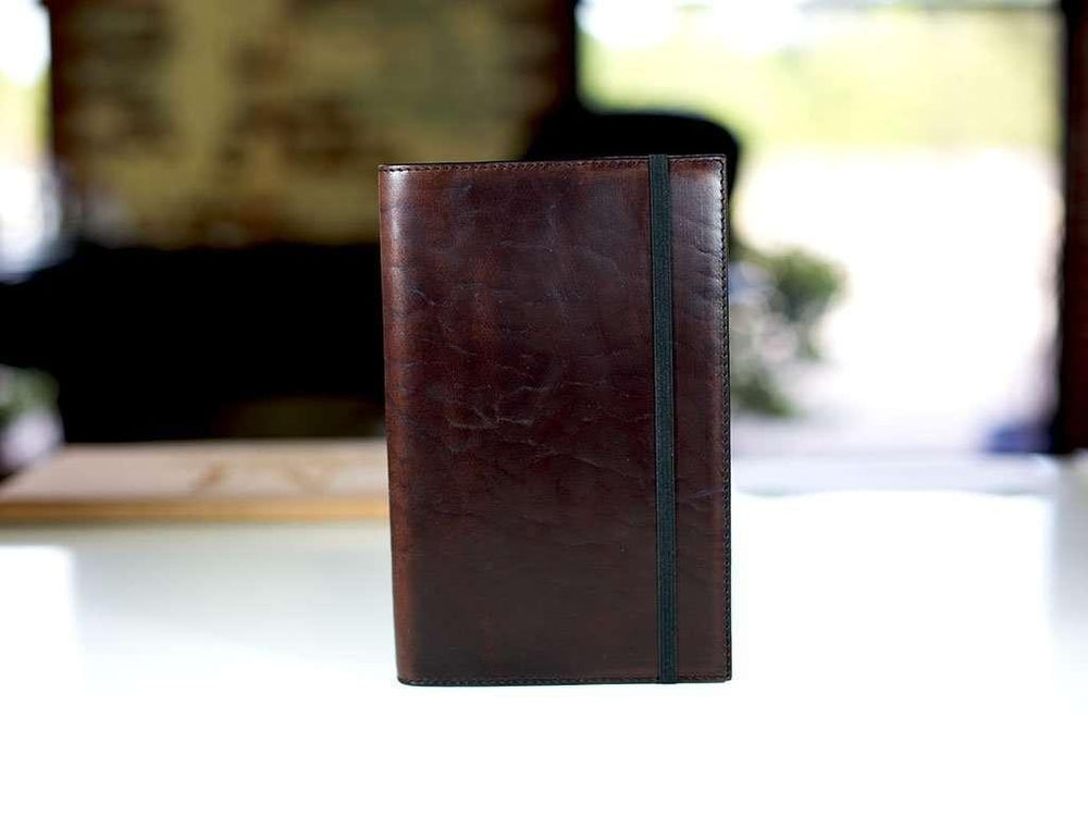 
                      
                        Horween Leather Moleskine Classic Notebook Cover - Brown Journal - olpr.
                      
                    