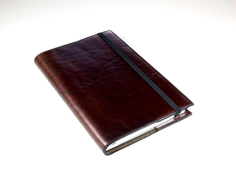 Horween Leather Moleskine Classic Notebook Cover - Brown Journal - olpr.