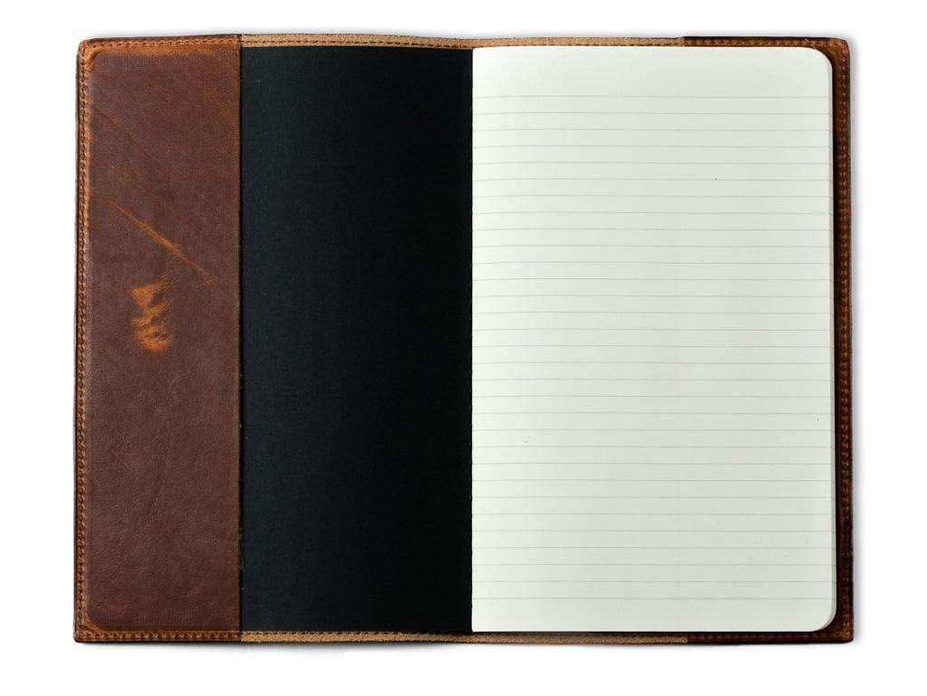 Milwaukee Large Leather Journal - Chestnut - olpr.