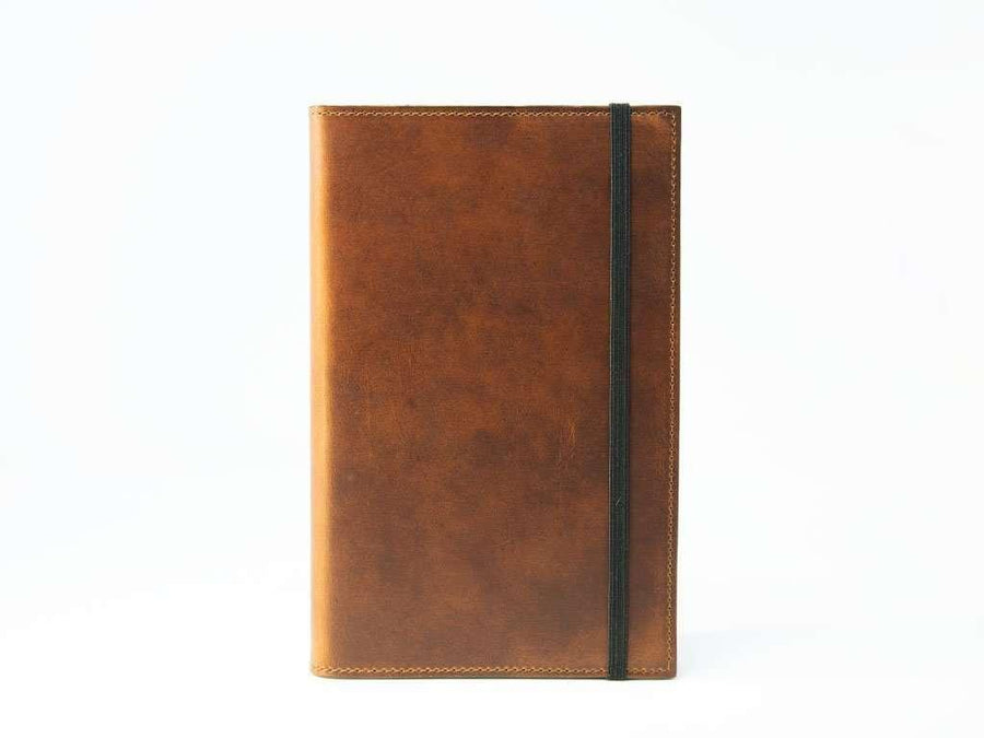 Milwaukee Pocket Leather Journal - Chestnut - olpr.