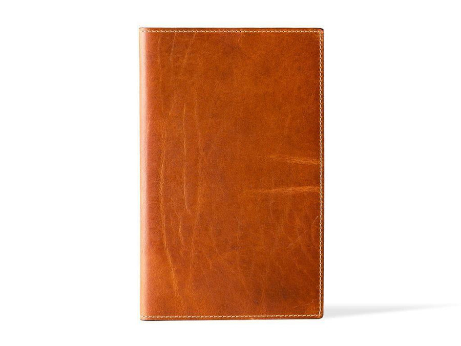 Leather Moleskine Pocket Cover - Natural