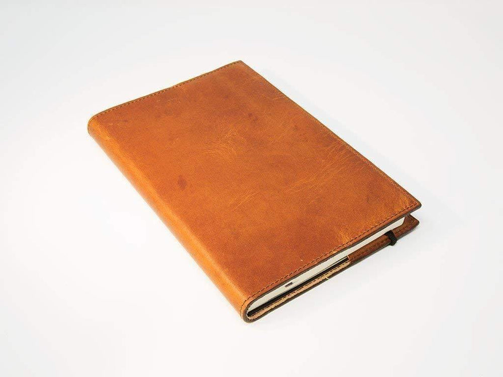 Horween Leather Moleskine Classic Notebook Cover - Natural Journal - olpr.