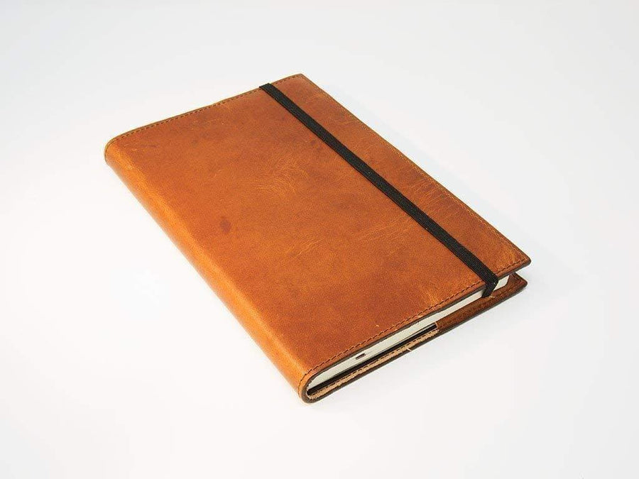 Brown Leather A5 Sketchbook Cover Drawing Book case leather journal cover