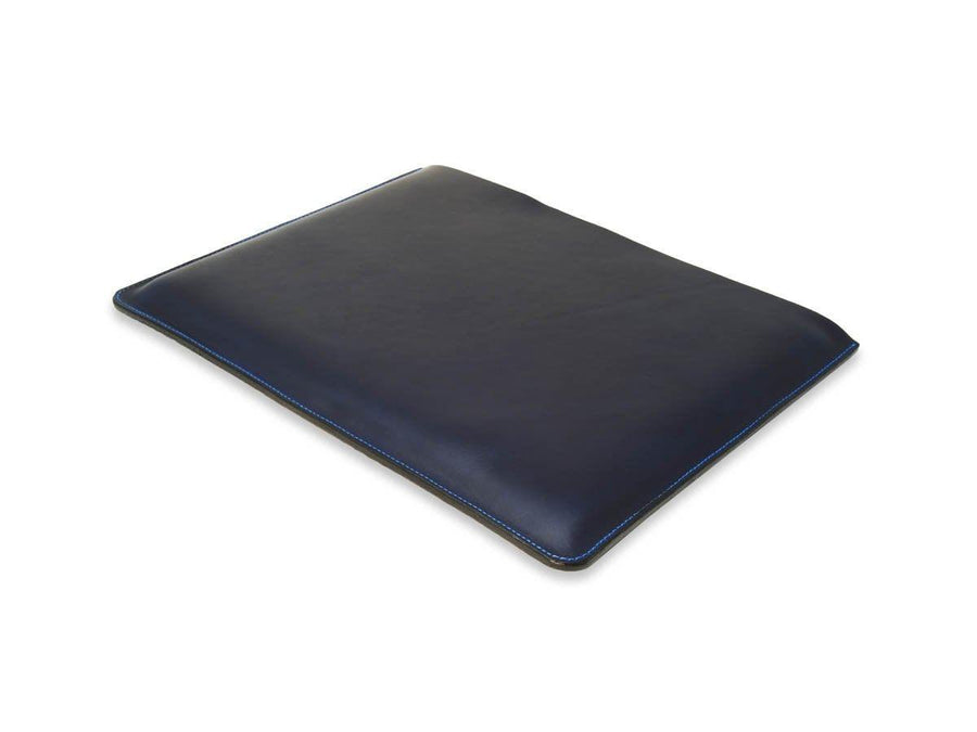 Horween Leather Macbook Sleeve - Blue - olpr.