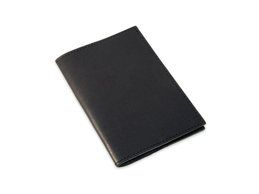 Milwaukee Leather Passport Cover - Black - olpr.