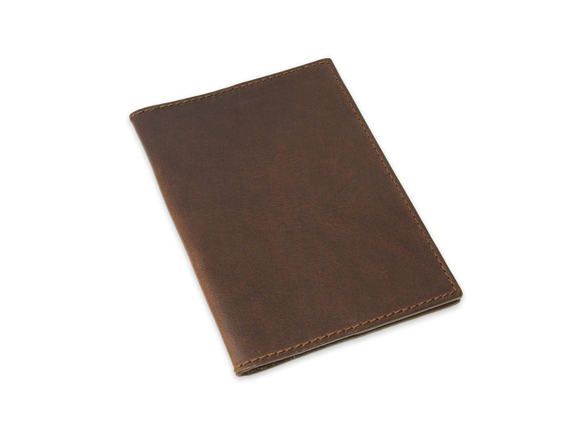 Milwaukee Leather Passport Cover - Brown - olpr.