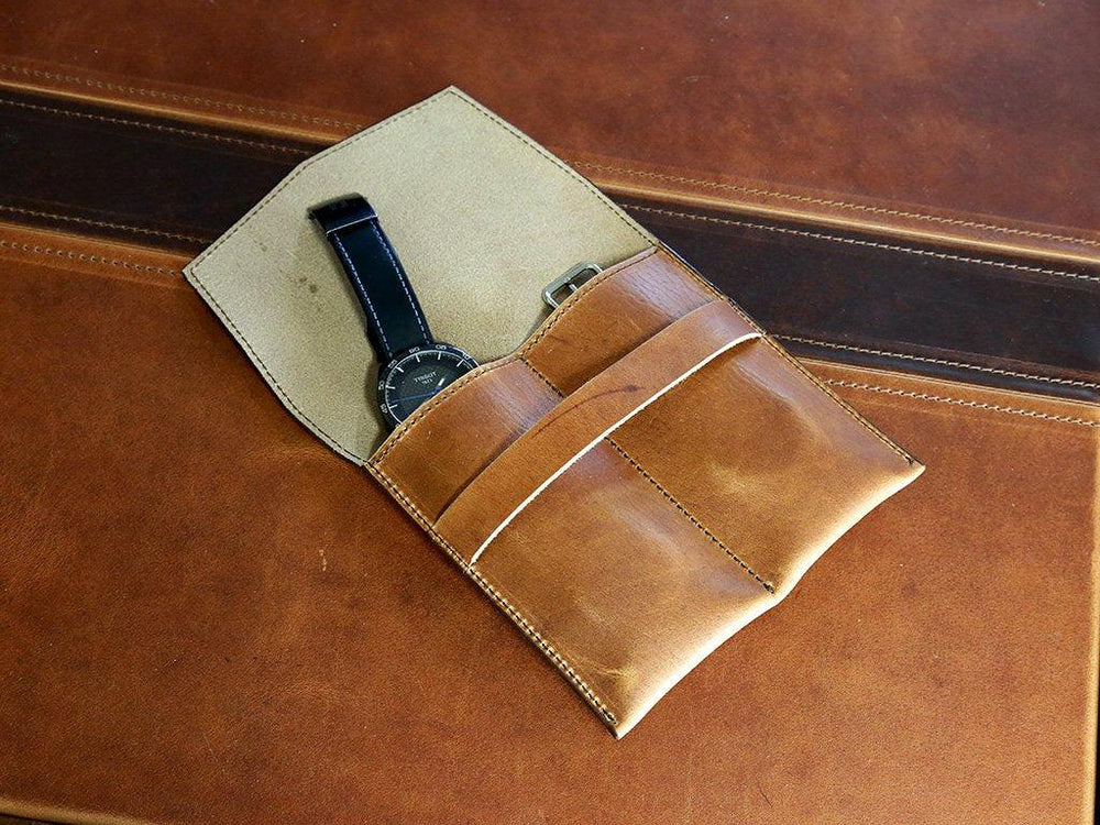 
                      
                        Milwaukee Leather Watch Case - Natural Watch Case - olpr.
                      
                    