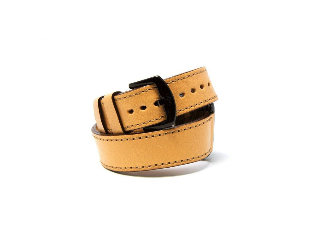 
                      
                        Italian Leather Double Wrap Apple Watch Band - Cream - olpr.
                      
                    