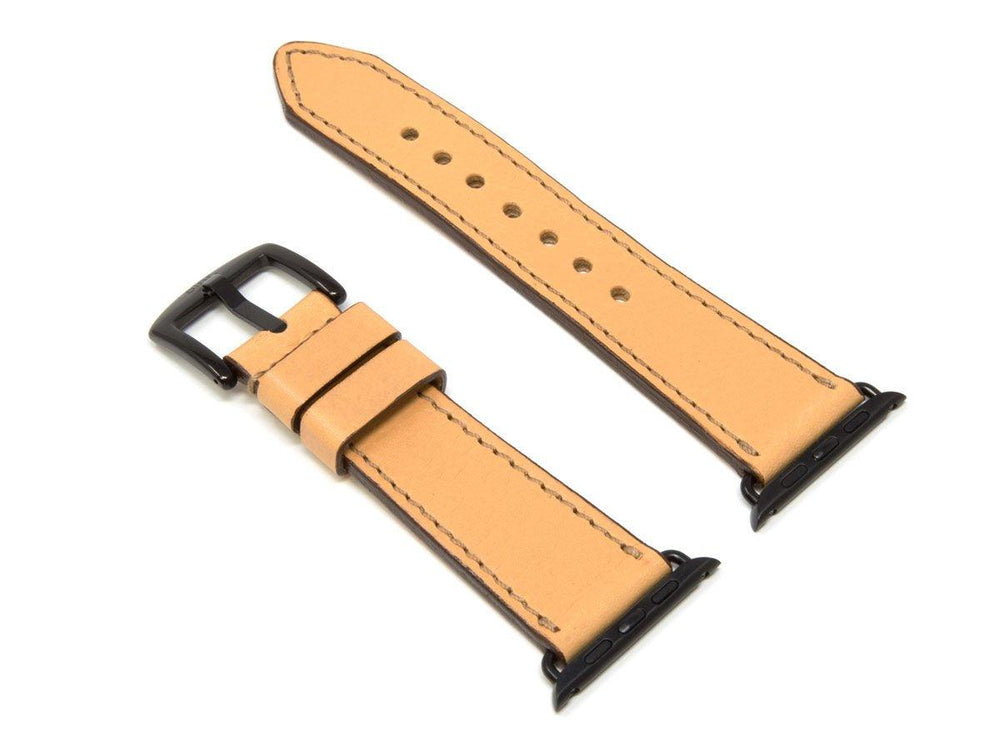 
                      
                        Italian Leather Apple Watch Band - Cream - olpr.
                      
                    