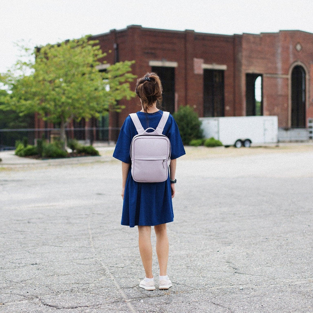 
                      
                        Soft Leather Square Backpack - Pink Rucksack - olpr.
                      
                    